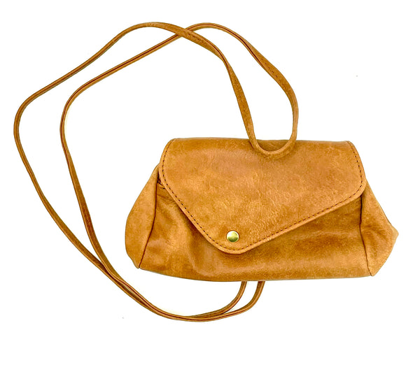 Sofia Convertible Bag in Whiskey Distress
