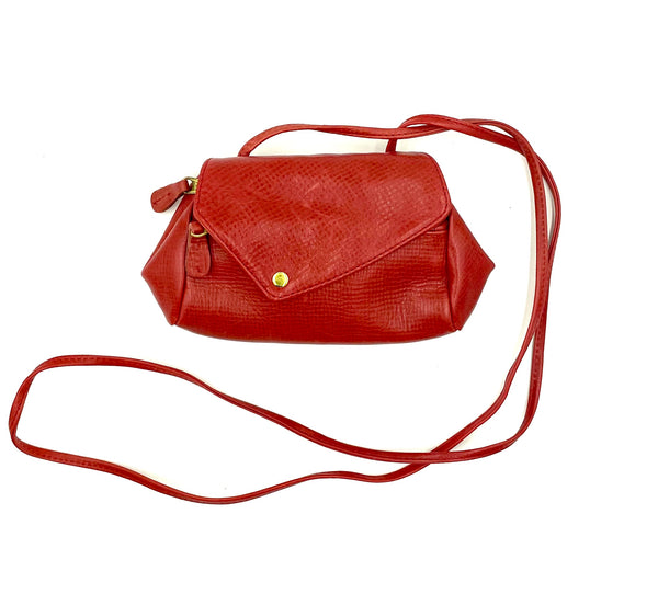 Sofia Convertible Bag in Red