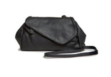 Josephine Crossbody Bag in Black Matte Cowhide