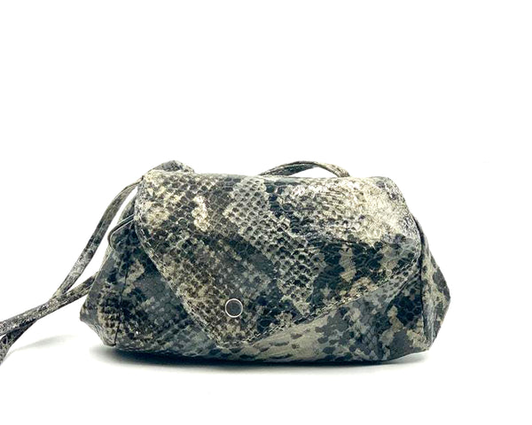 Sofia Convertible Bag in Snake Print LIMITED EDITION