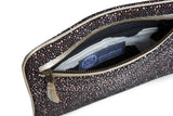 Hands Free Bracelet Clutch -Medium-Stingray with Pearl ring