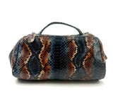 Josephine Crossbody Bag in Python Multi Color