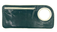 Hands-Free Bracelet Clutch - Medium - black  pattern  with Pearl Ring Limited edition