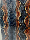 Josephine Crossbody Bag in Python Multi Color