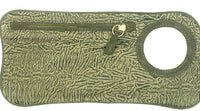 Hands Free Bracelet Clutch - Medium - Embossed Olive