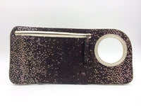 Hands Free Bracelet Clutch -Medium-Stingray with Pearl ring