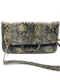 Messenger/Laptop Bag in Snake Pattern Print