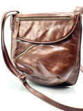 Rolita Crossbody Bag in Dark Mahogany