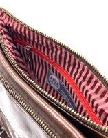 Rolita Crossbody Bag in Dark Mahogany