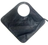Diamond Shoulder Bag in Black Matte with Gold Trim