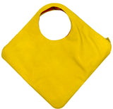 Diamond Shoulder Bag in Yellow Matte with Yellow Trim