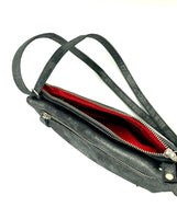 Rolita Crossbody Bag in Graphite soft leather lining might vary
