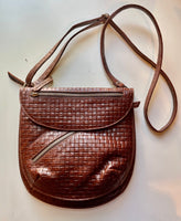 Rolita Basket weave Med Brown