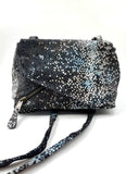 Josephine Crossbody Bag Stingray Black Blue