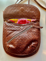 Rolita Basket weave Med Brown