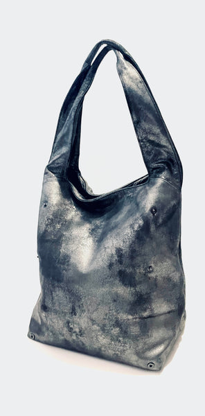 Sac 3-way Tote Bag in Graphite Distress