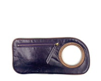 Hands-Free Bracelet Wallet in Eggplant