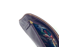 Hands-Free Bracelet Wallet in Eggplant