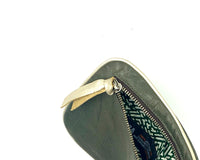 Hands-Free Bracelet Wallet in Olive with Silver Ring
