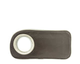 Hands-Free Bracelet Wallet in Taupe with Silver Ring