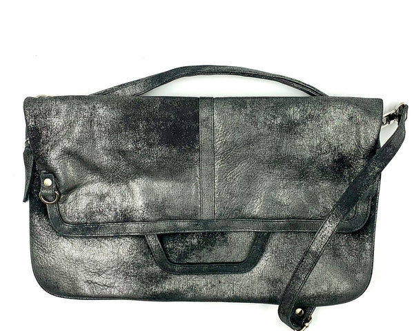Messenger/Laptop Bag in Graphite