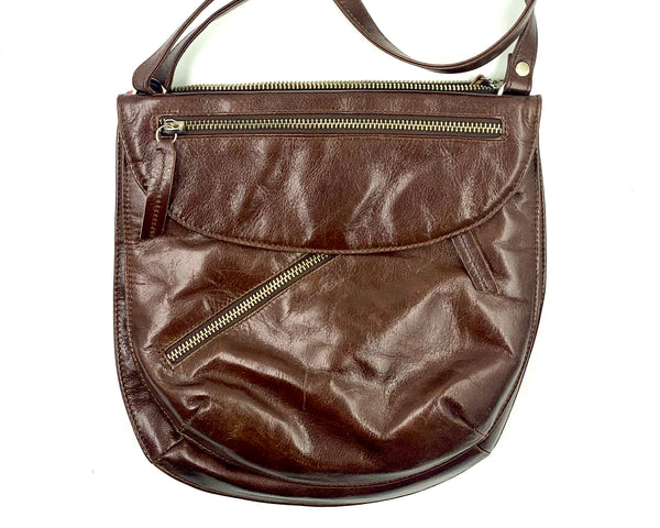 Rolita Crossbody Bag in Dark Mahogany