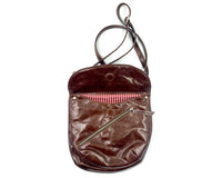 Rolita Crossbody Bag in Dark Mahogany