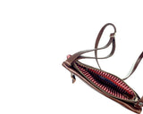 Rolita Crossbody Bag in Dark Mahogany
